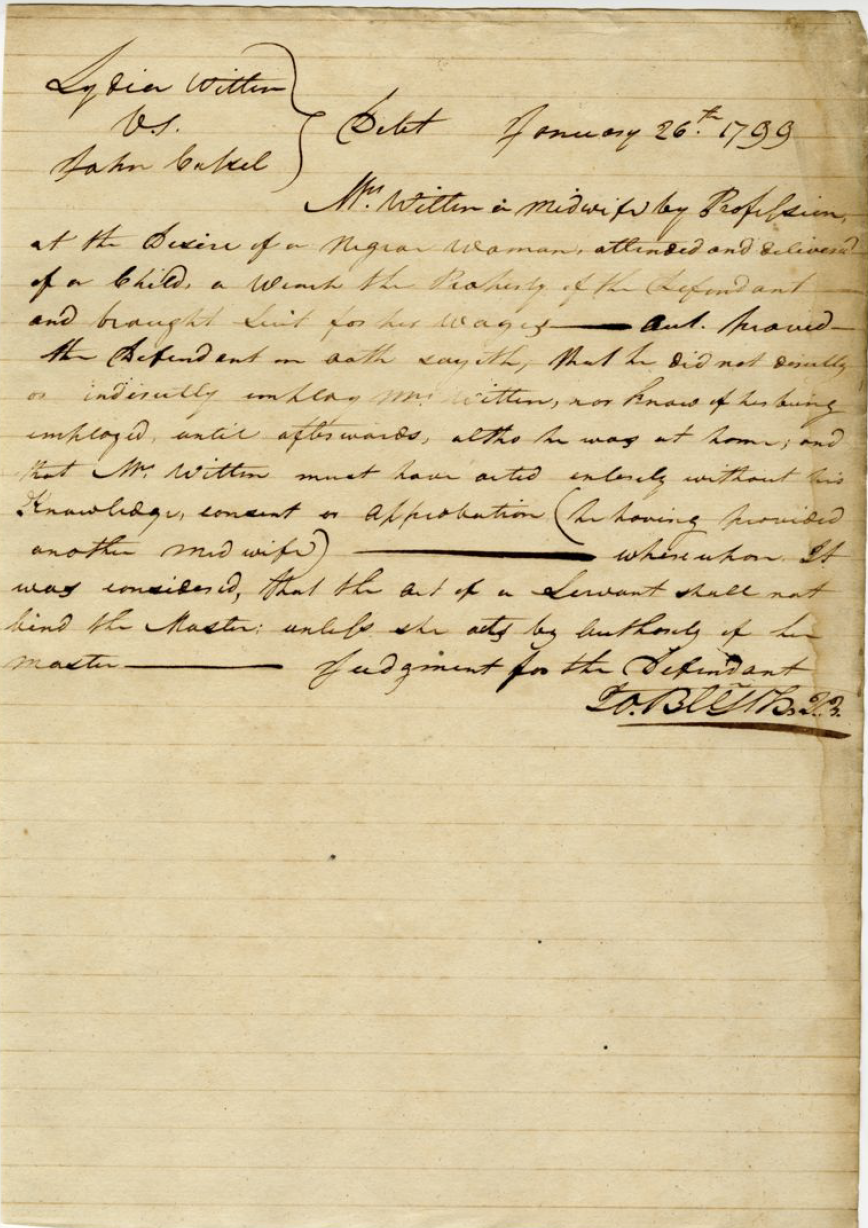 Case of Lydia Witten